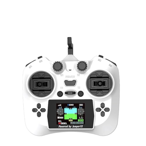 Hlxnyami Smart Remote Controller TX Farbbildschirm Sender Hall-Sensor Gimbals ELRS 2,4G 100mW 12CH für FPV RC Drone B von Hlxnyami