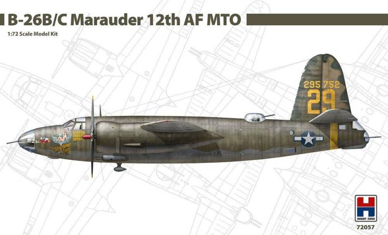 B-26B/C Marauder von Hobby 2000