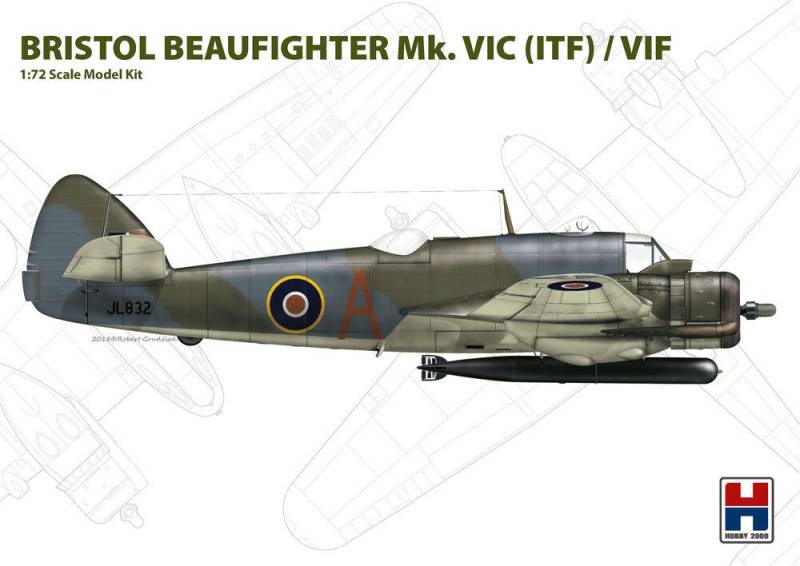 Beaufighter Mk. VIC ( ITF ) / VIF von Hobby 2000