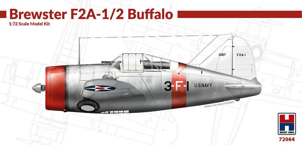 Brewster F2A-1/2 Buffalo von Hobby 2000