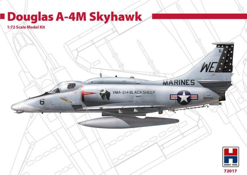 Douglas A-4M Skyhawk - Black Sheep von Hobby 2000