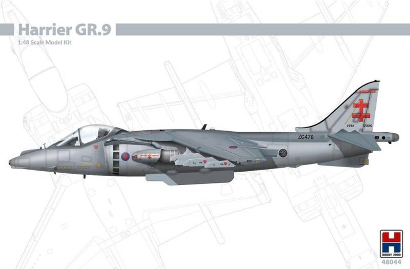 Harrier GR.9 von Hobby 2000