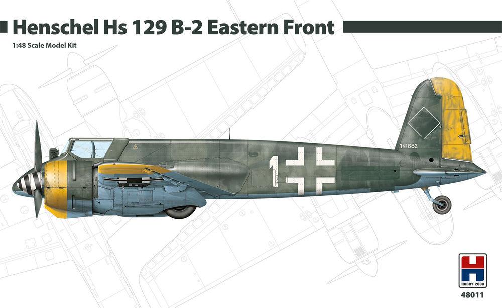 Henschel Hs 129 B-2 Eastern Front von Hobby 2000