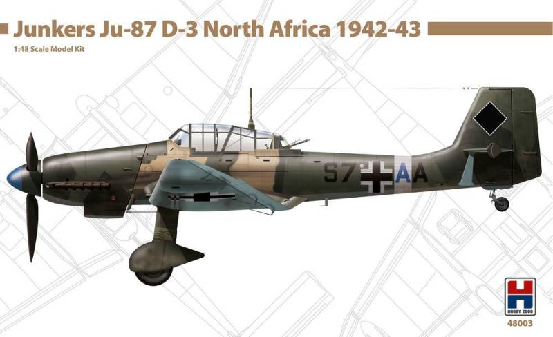 Junkers Ju-87 D-3 - North Africa 1942-43 von Hobby 2000