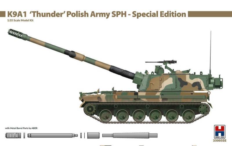 K9A1 Thunder Polish Army SPH - Special Edition von Hobby 2000