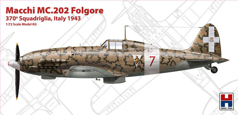 Macchi MC.202 Tunisia 1943 von Hobby 2000