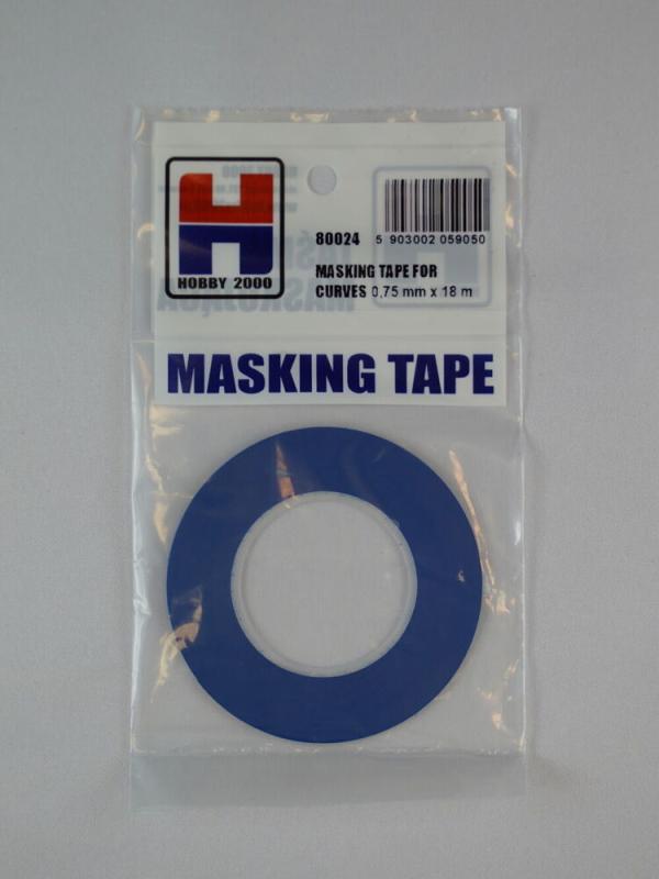 Masking Tape For Curves 0,75 mm x 18 m von Hobby 2000