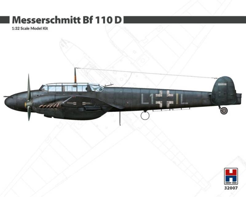 Messerschmitt Bf 110 D von Hobby 2000