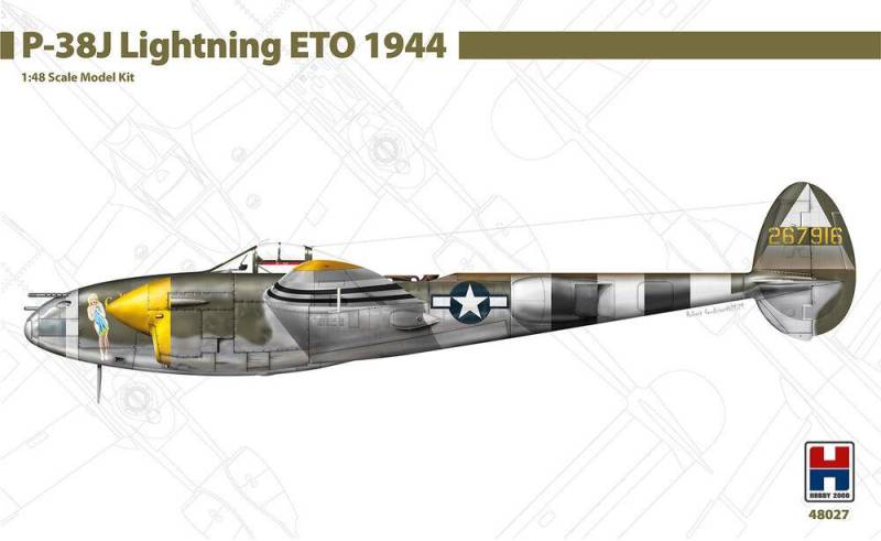 P-38J Lightning ETO 1944 von Hobby 2000