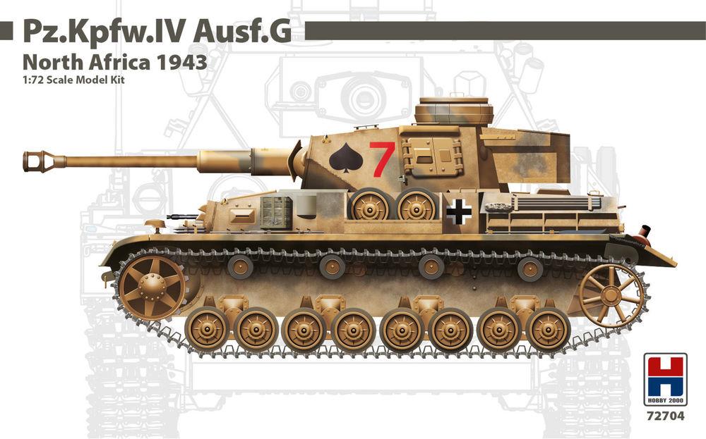 Pz.Kpfw.IV Ausf.G North Africa 1943 von Hobby 2000