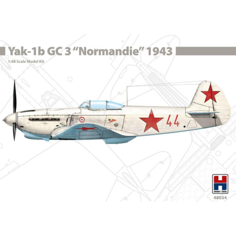 Yak-1b GC 3 Normandie 1943 von Hobby 2000