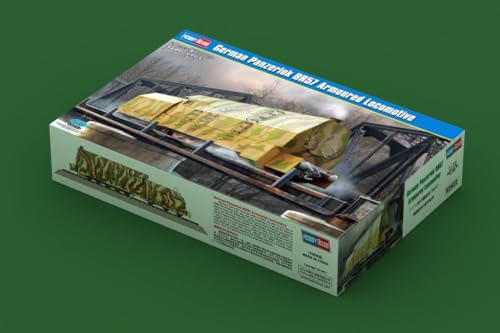 Hobby Boss 082922 Deutsche Br57 Panzerlokomotive 1/72 Panzerlok BR 57 von Hobby Boss