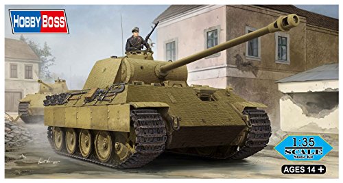 Hobby Boss 084506 1/35 Sd.Kfz 171 PzKpfw AUSF. A Panther Modellbausatz, Modellbauzubehör, Mehrfarbig von Hobby Boss