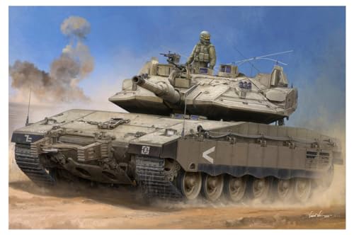 Hobby Boss 084523 1/35 IDF Merkava Mk IV mit Trophy Modellbausatz, verschieden, Größen von Hobby Boss