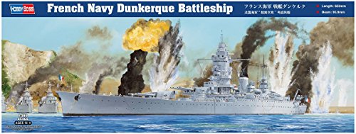 Hobby Boss 086506 戦艦ダンケルク Französische Marineblau WasserFahrzeug-1/350 FS Dunkerque, Small von Hobby Boss