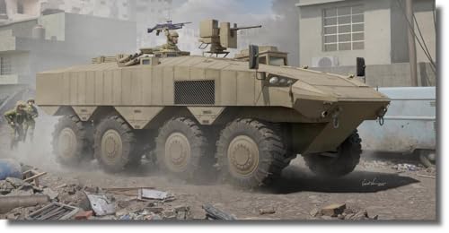 Hobby Boss 120116 384509 1/35 IDF Eitan Wheeled APC, Mehrfarbig von Hobby Boss