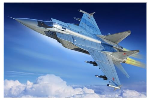 Hobby Boss 381755 Russian MiG-31M 1/48 MIG 31M Foxhound Modellbausatz, verschieden, Medium von Hobby Boss