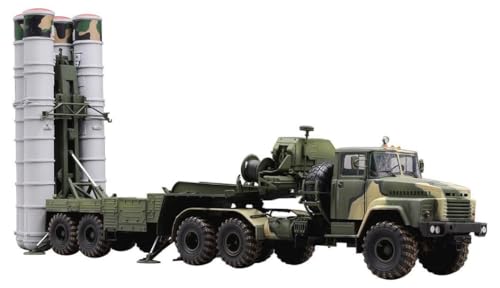 Hobby Boss 385511 Russian KrAZ-260B Trctor w S-300PMU 1/35 KrAZ-260 B mit 5P85TE Tel Modellbausatz, verschieden von Hobby Boss