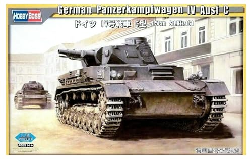 Hobby Boss Panzerkampfwagen IV AUSF.C HY80130 Mehrfarbig von Hobby Boss