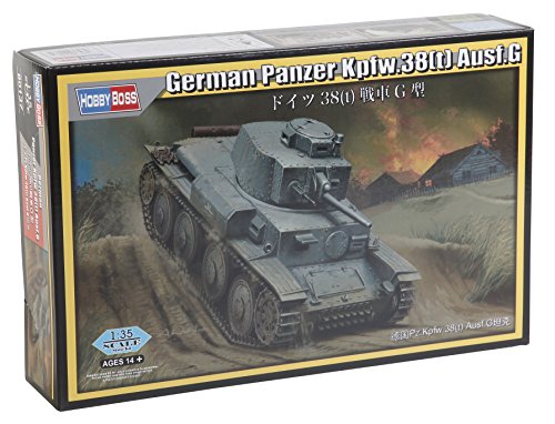 Hobby Boss 080137 1/35 Deutscher Panzer Kpfw. 38(t) AUSF. G Modellbausatz, Modellbauzubehör, Mehrfarbig von Hobby Boss