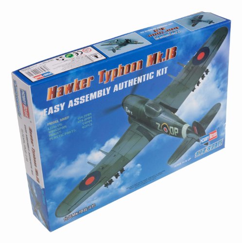 Hobby Boss 80232 Modellbausatz Hawker Typhoon Mk.IB Fighter von Hobby Boss