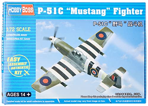 Hobby Boss 80243 Modellbausatz P-51C 'Mustang' Fighter von Hobby Boss