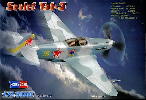 Hobby Boss 80255 Modellbausatz Yak-3 von Hobby Boss