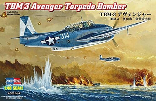 Hobby Boss 80325 Modellbausatz TBM-3 Avenger Torpedo Bomber von Hobby Boss