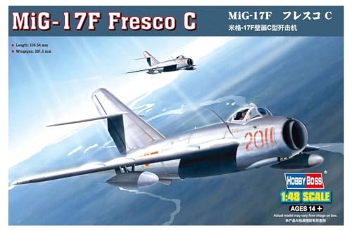 Hobby Boss 80334 Modellbausatz MiG-17F Fresco C Hobby Boss 80334 Modellbausatz MiG-17F Fresco C von Hobby Boss