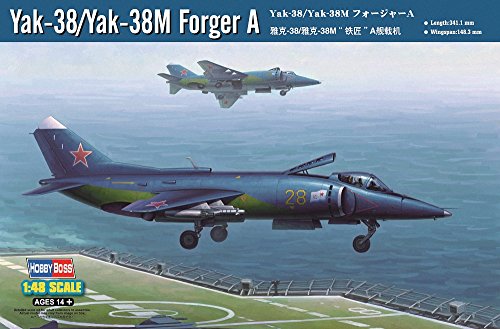 Hobby Boss 80362 Modellbausatz Yak-38/Yak-38M Forger A von Hobby Boss