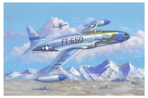 Hobby Boss 81725 Modellbausatz F-80C Shooting Star fighter, Mittel von Hobby Boss