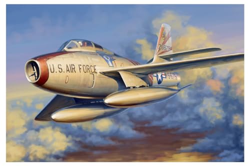 Hobby Boss 81726 Modellbausatz F-84F Thunderstread von Hobby Boss