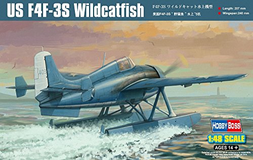 Hobby Boss 81729 Modellbausatz US F4F-3S Wildcatfish von Hobby Boss