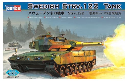 Hobby Boss 82404 Modellbausatz Swedish Strv.122 Tank von Hobby Boss