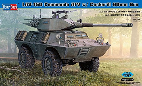 Hobby Boss 82422 Modellbausatz LAV-150 Commando AFV Cockerill 90mm Gun von Hobby Boss