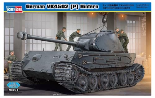 Hobby Boss 82445 Modellbausatz German VK4502 (P) Hinten von Hobby Boss