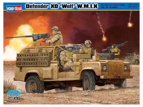 Hobby Boss 82446 Modellbausatz Land Rover Wolf WMIK, Grey von Hobby Boss