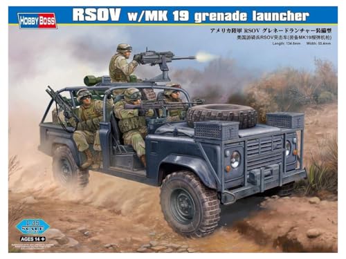 Hobby Boss 82449 Modellbausatz RSOV w/MK 19 grenade launcher von Hobby Boss