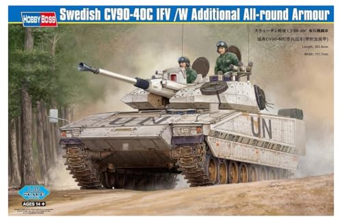 Hobby Boss 82475 Modellbausatz Sweden CV90-40C IFV/W Add. a.-r. Armour, Mittel von Hobby Boss