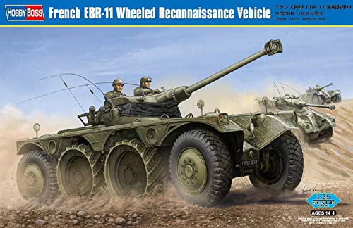 Hobby Boss 82490 Modellbausatz French EBR-11 Wheeled Reconnaiss.Vehicle von Hobby Boss