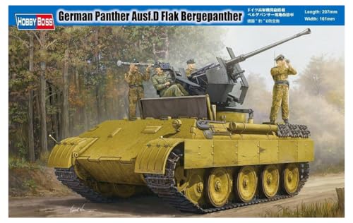 Hobby Boss 82492 Modellbausatz German Panther asuf.D Flak Bergepanther von Hobby Boss