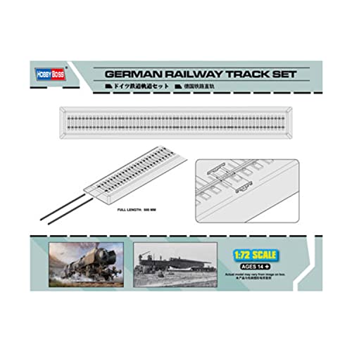 Hobby Boss 82902 Modellbausatz German Railway Track set, Weiß von Hobby Boss