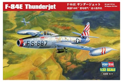 Hobby Boss 83207 Modellbausatz F-84E Thunderjet von Hobby Boss