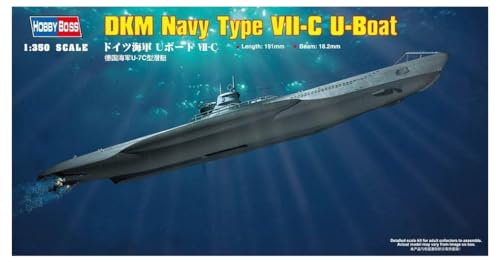 Hobby Boss 83505 Modellbausatz German Navy Type VII-C U-Boat von Hobby Boss