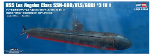 Hobby Boss 83530 Modellbausatz USS Los Angeles Class SSN-688/VLS/688I, Navy Blue von Hobby Boss