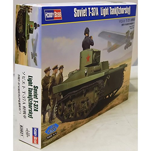 Hobby Boss 83821-1/35 Sowjetischer T-37A Leichter Panzerkampfwagen Izhorsky, Panzer von Hobby Boss