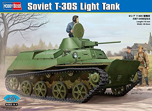 Hobby Boss 83824 Modellbausatz Russian T-30S Light Tank von Hobby Boss