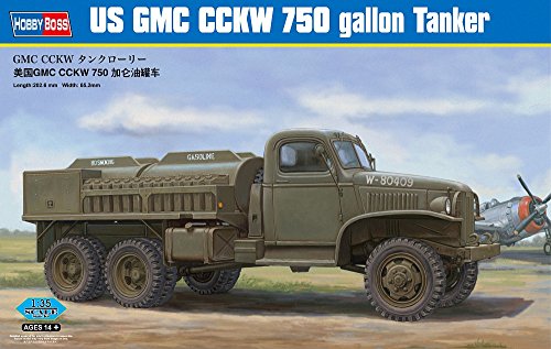 Hobby Boss 83830 Modellbausatz US GMC CCKW 750 gallon Tanker Version von Hobby Boss