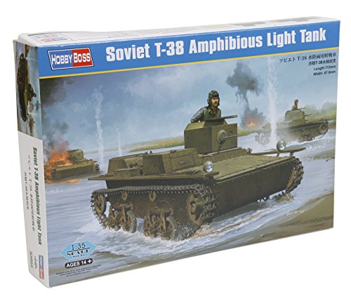 Hobby Boss 83865 - Modellbausatz Soviet T-38 Amphibious Light Tank von Hobby Boss