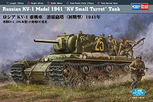 Hobby Boss 84810 Modellbausatz Russian KV-1 1941 Small Turret tank von Hobby Boss